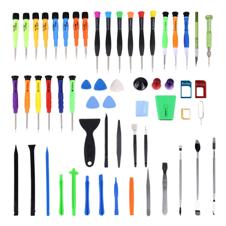 Kit di strumenti aperti per riparazione di cacciaviti professionali 60 in 1 con set di adattatori per scheda SIM per telefoni cellulari, 60 in 1 Kit di strumenti aperti per riparazione di cacciaviti professionali 60 in 1 con set di adattatori per scheda SIM per telefoni cellulari, 60 in 1